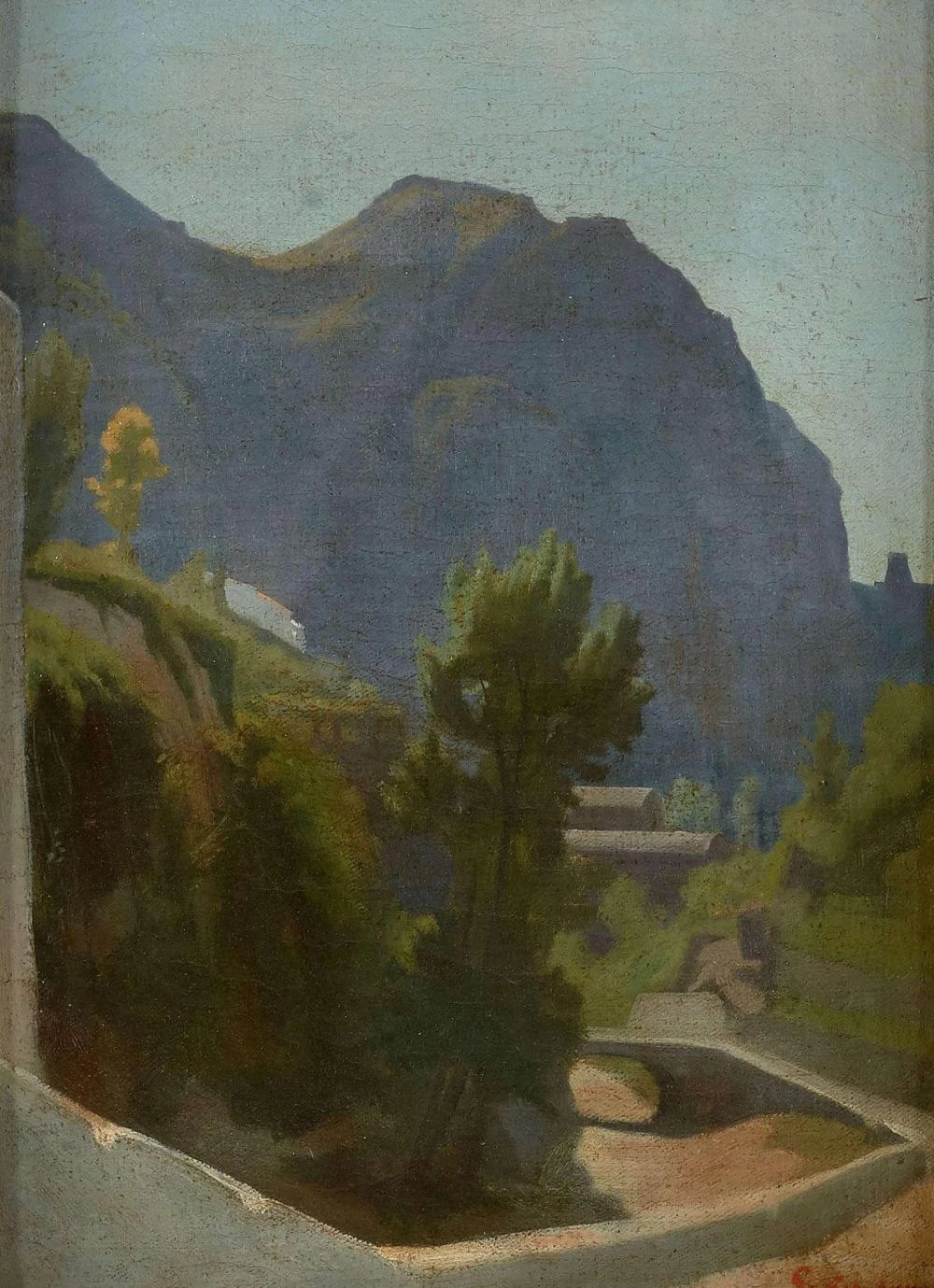 Presunta vista di Capri
